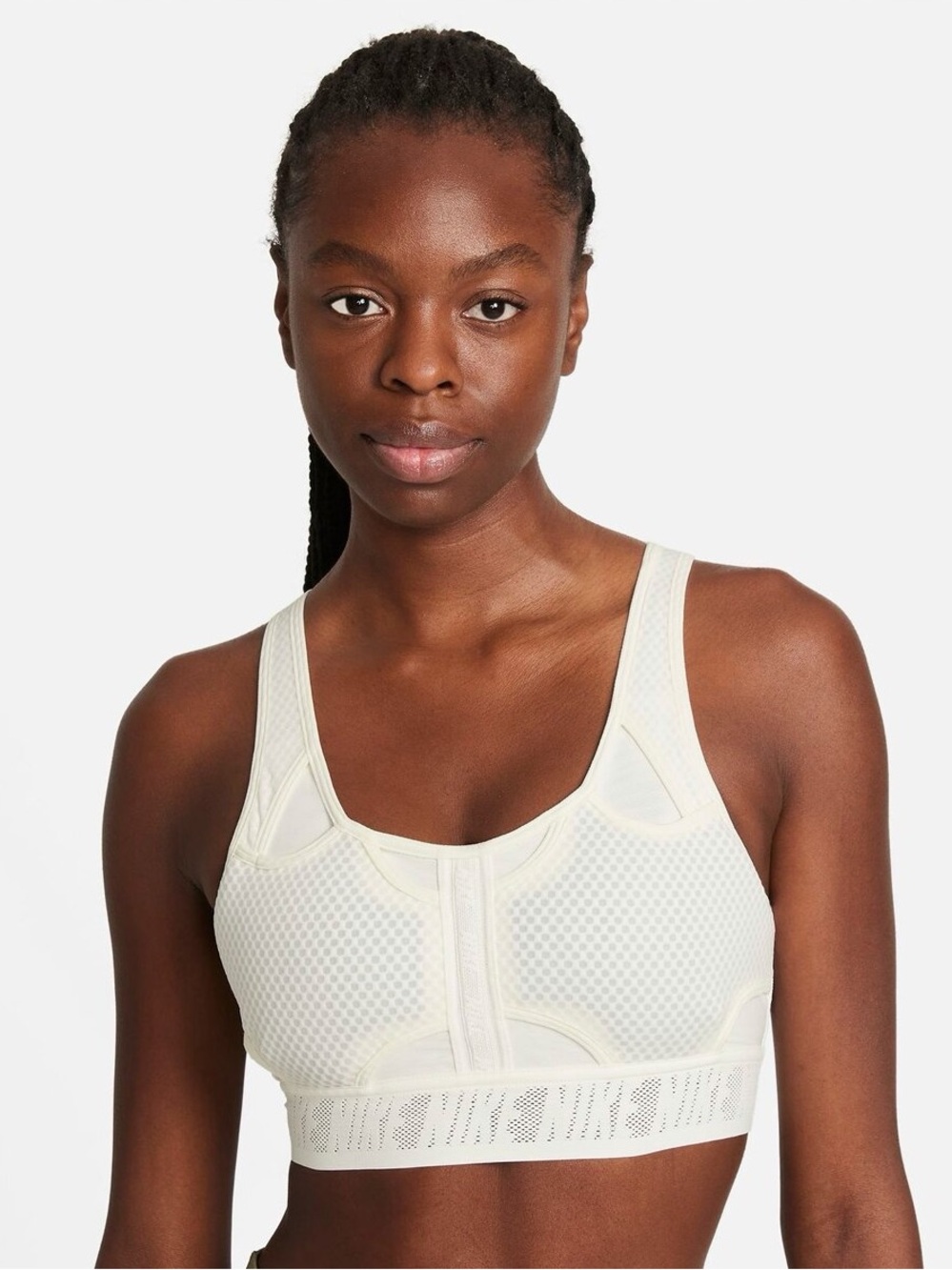 New Nike Women's Dri-Fit Swoosh Ultrabreathe Sports Bra Medium Support S